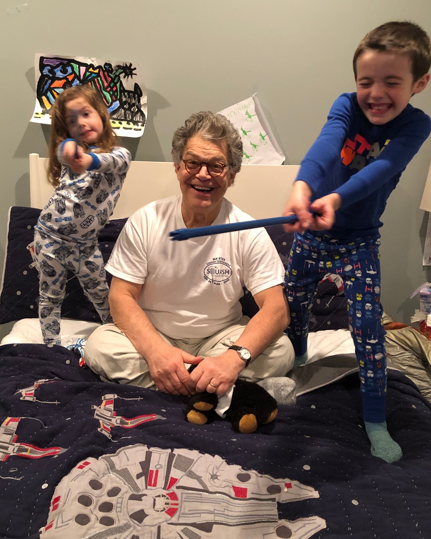 Al Franken’s May The Fourth Tribute Al Franken tweaks a famed sci-fi phrase to charm Star Wars fans on the special May fourth.