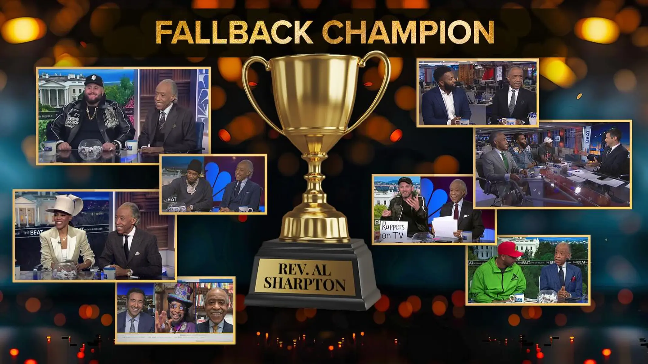 Rev. Sharpton marks a significant media milestone with his unprecedented guest spots on TV