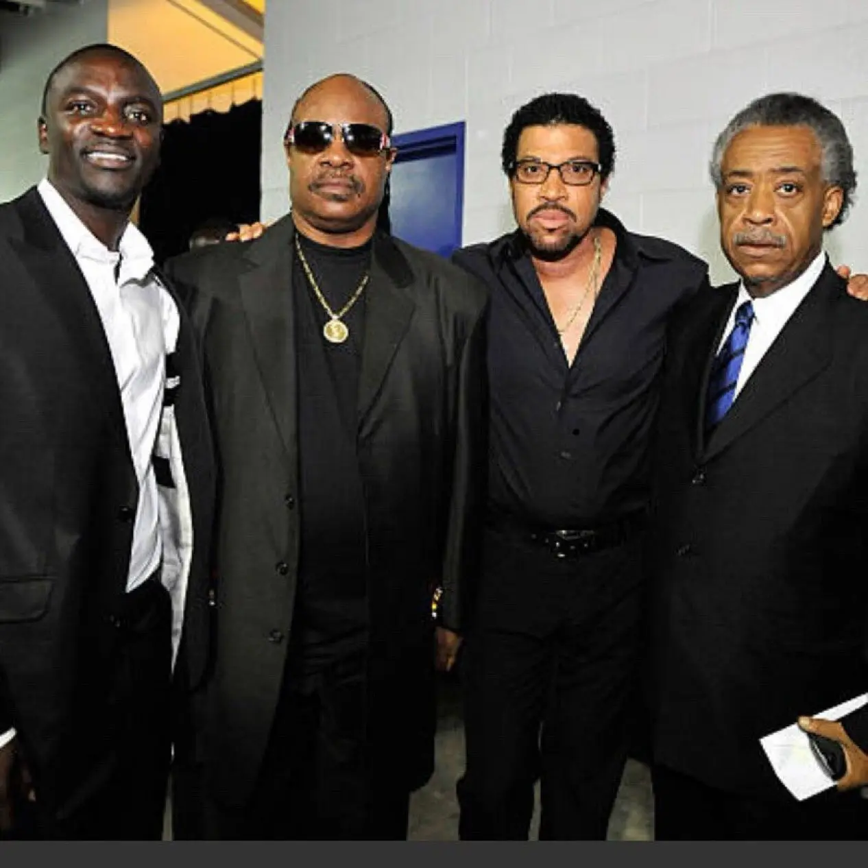 Al Sharpton Pays Tribute To Stevie Wonder's Birthday