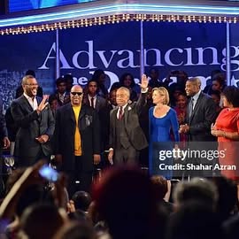 Al Sharpton Pays Tribute To Stevie Wonder's Birthday