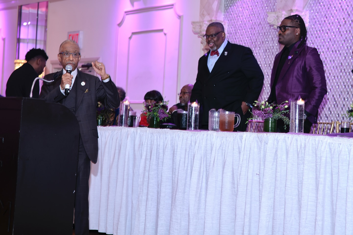 Al Sharpton Preaches at Installation Banquet in the Bronx