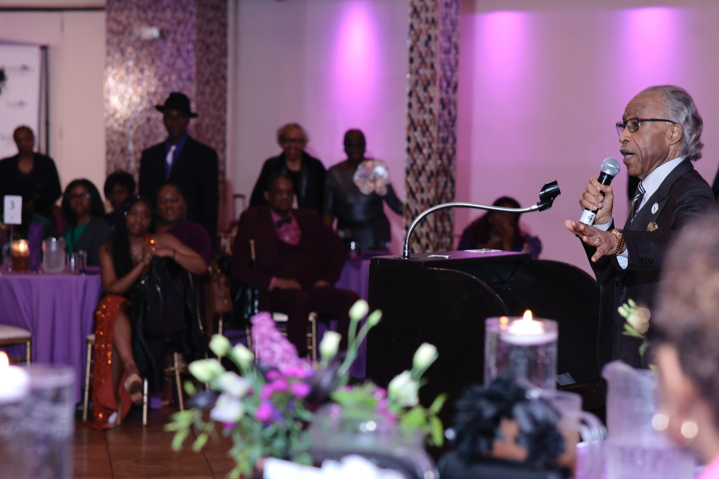 Al Sharpton Preaches at Installation Banquet in the Bronx