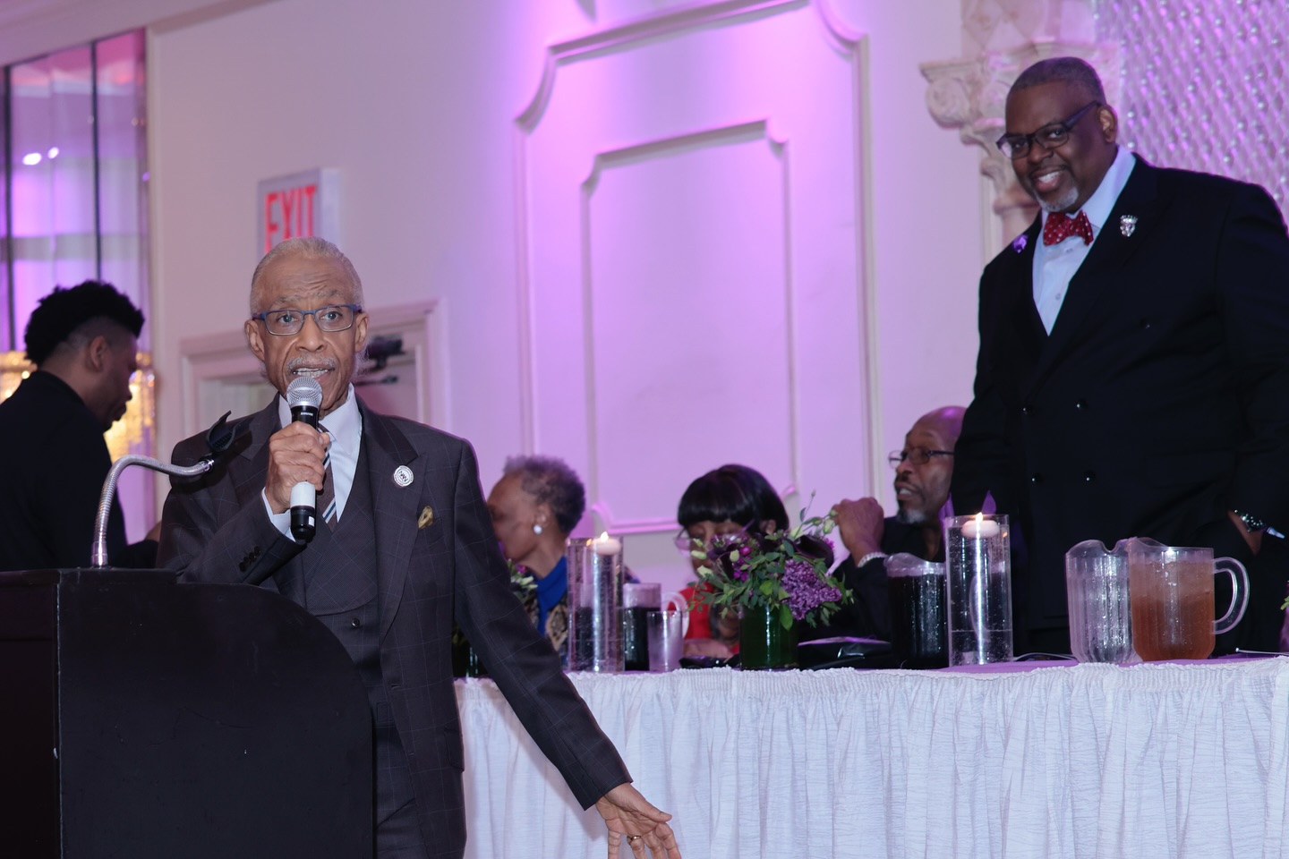 Al Sharpton Preaches at Installation Banquet in the Bronx