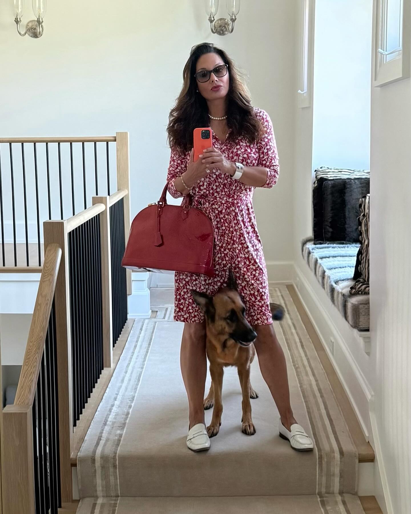 Alex Meneses Photobombs In Friday Fun Moment