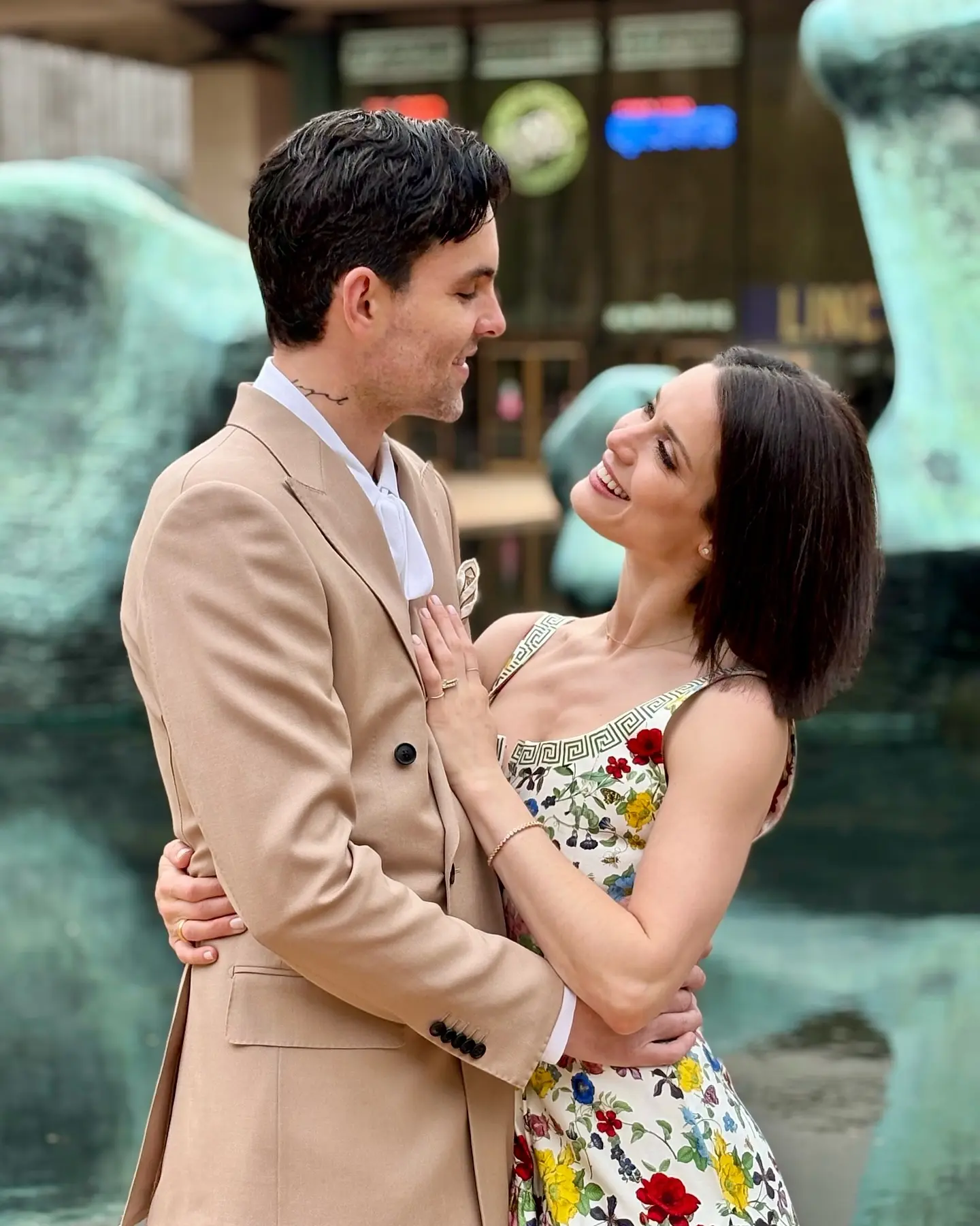 Ali Cobrin Celebrates 10 Years of Love in Playful Post