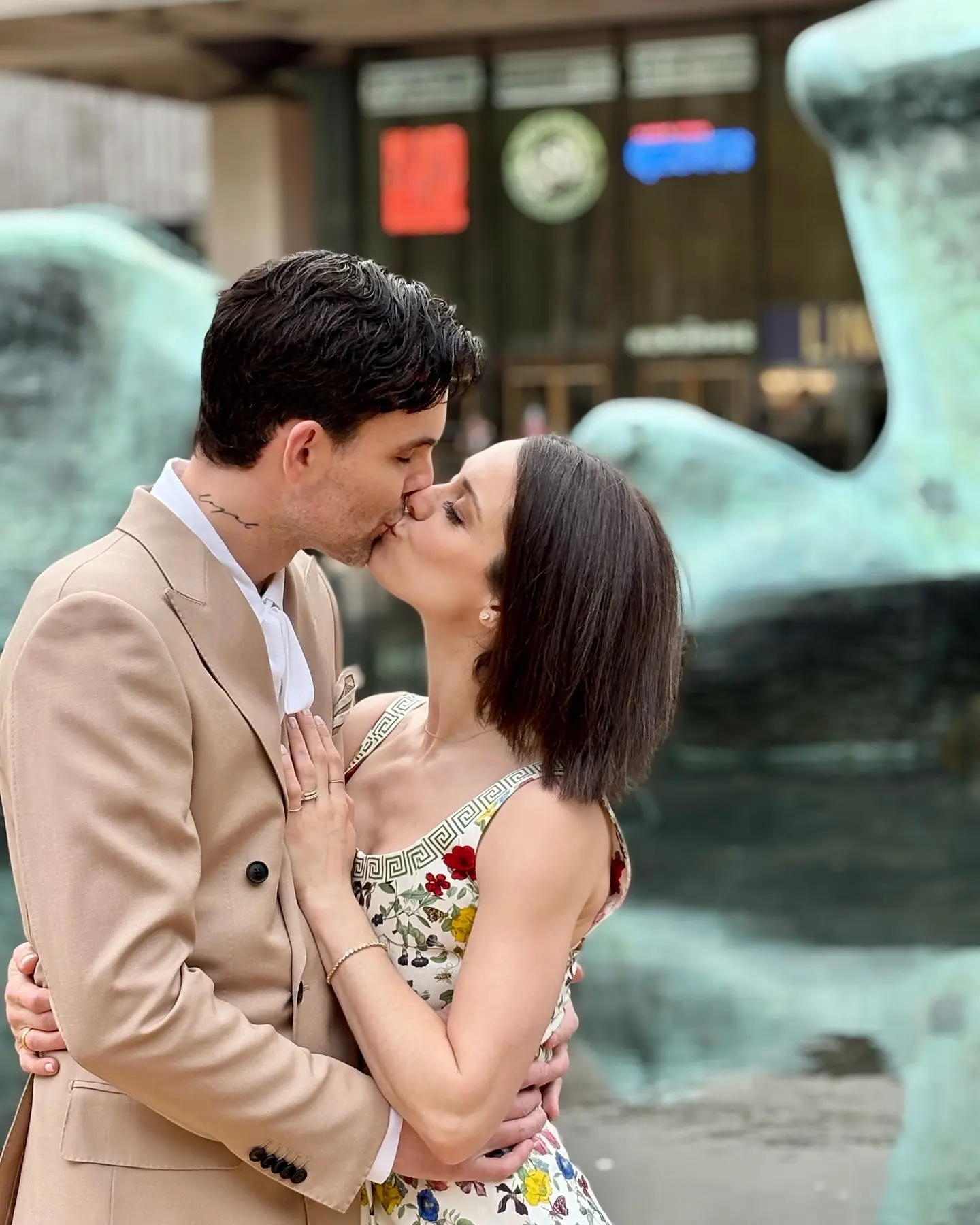 Ali Cobrin Celebrates 10 Years of Love in Playful Post