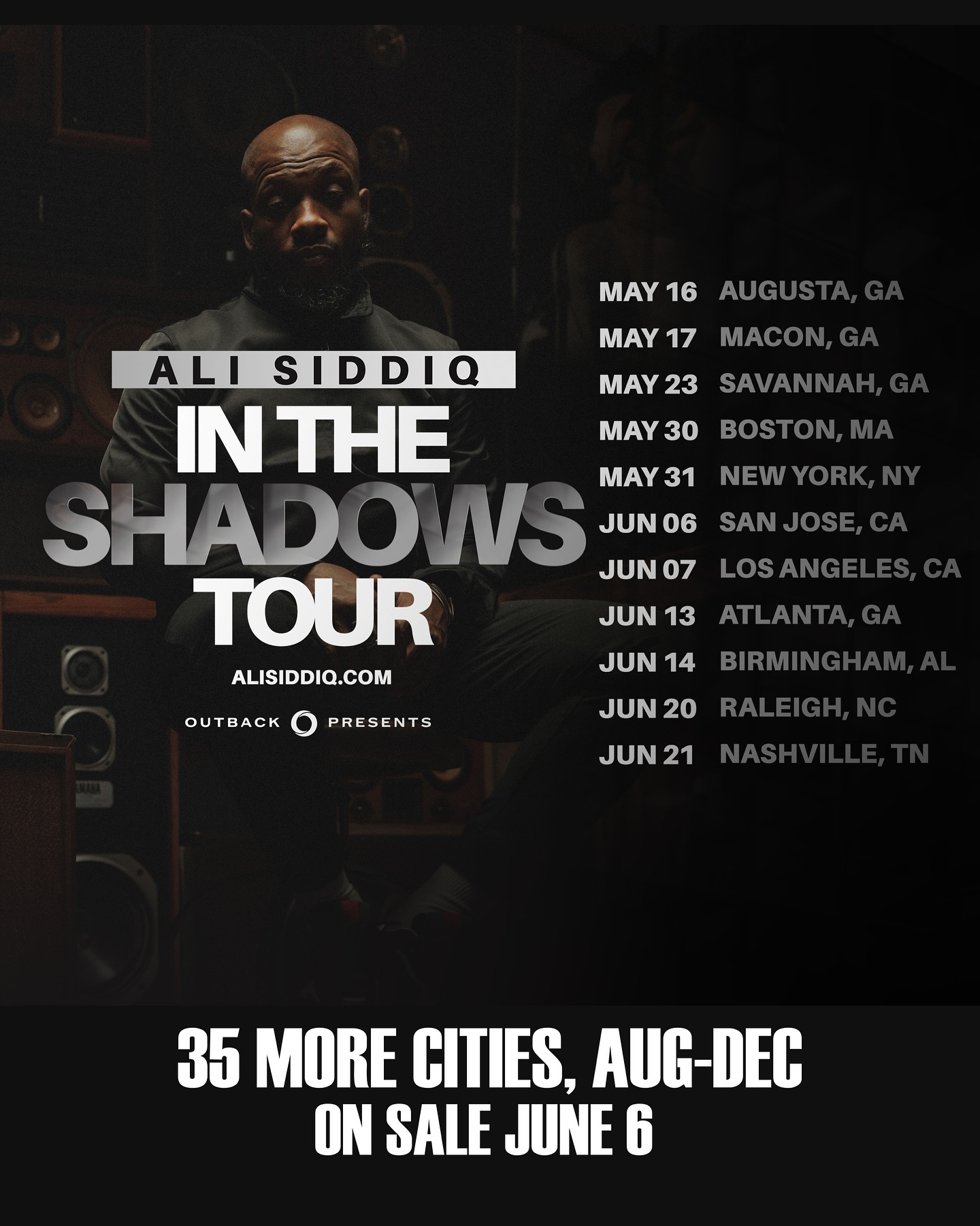 Ali Siddiq Plans New Tour: Fans Select Next City Stop Ali Siddiq preps fresh tour dates; fans decide which city welcomes his upcoming live show.