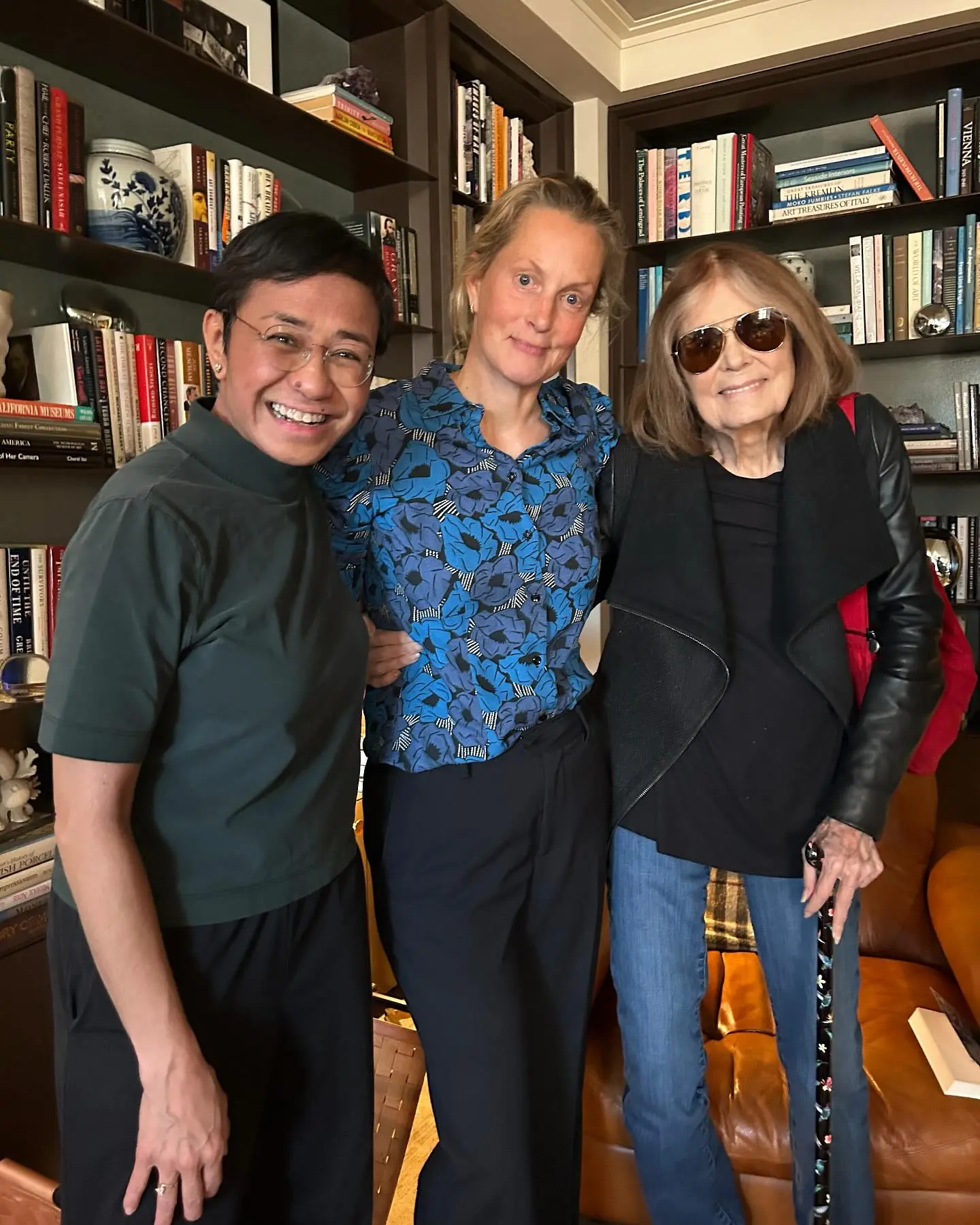 Ali Wentworth Hails Ressa and Steinem as Truth Tellers TV star applauds Nobel laureate and feminist icon for setting a bar in fearless journalism