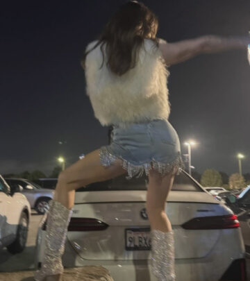 Alison Brie dazzles in cowboy chic with her girls in a striking Instagram moment — adored!