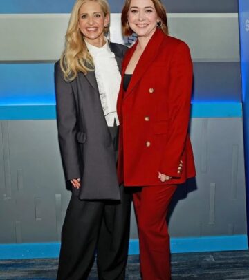 Relish the lively pulse of New York as Alyson Hannigan explores its trendy urban scene!!!!