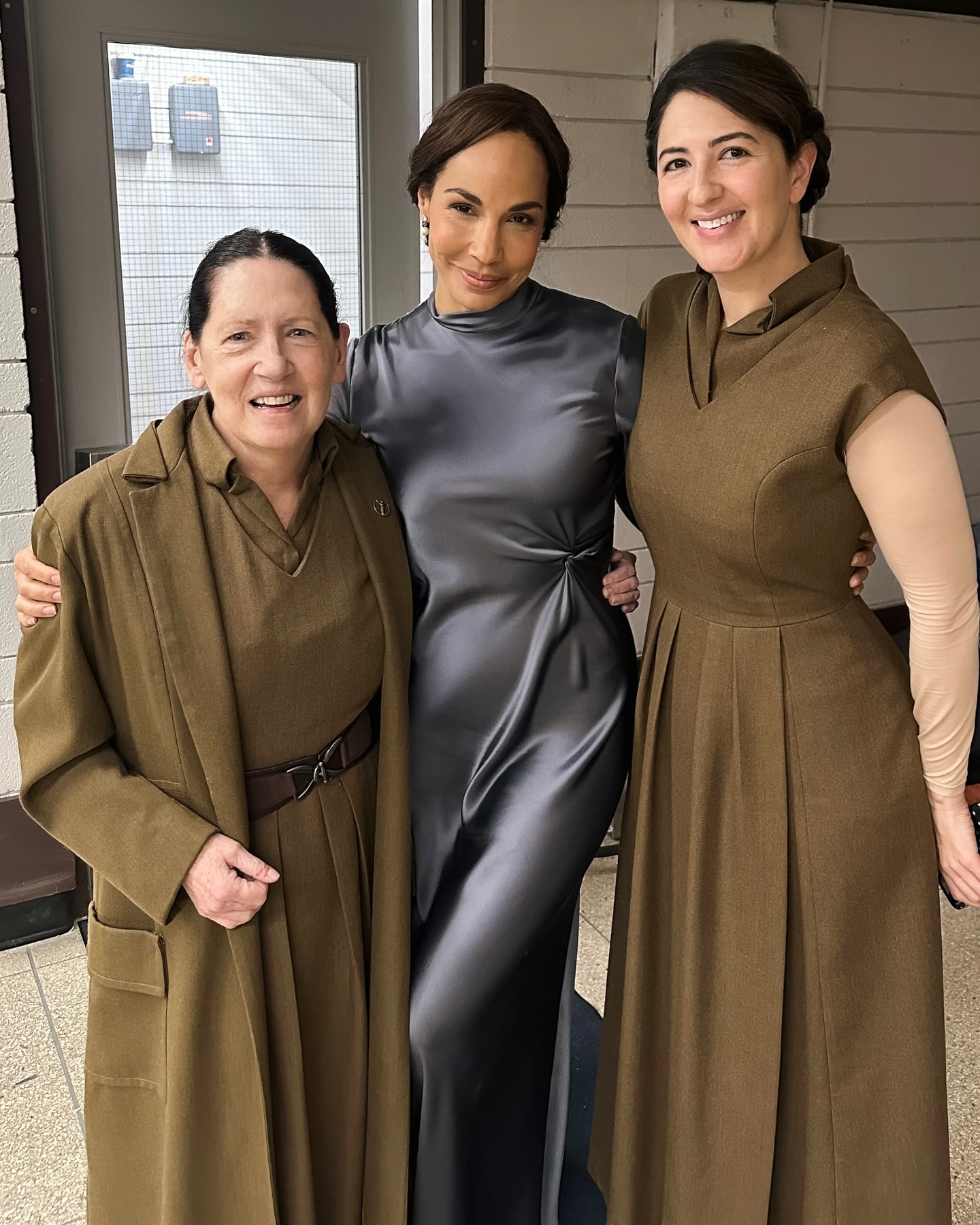 Amanda Brugel Serves Bold On-Set Moment