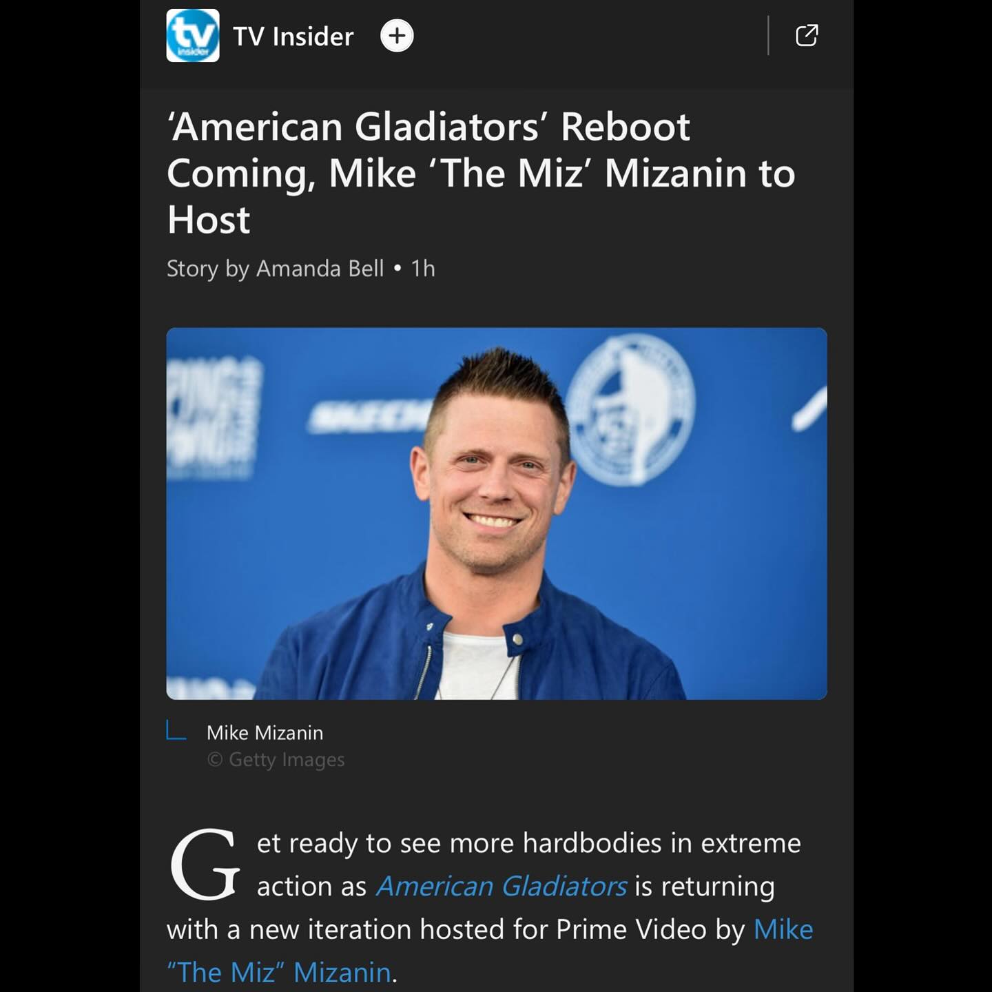 American Gladiators Return With Maryse Mizanin