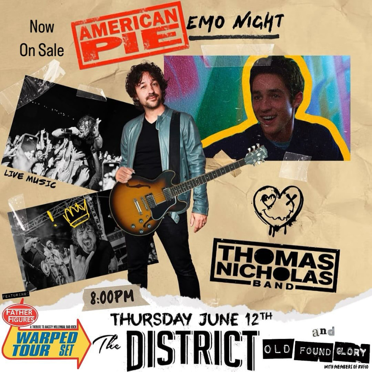 American Pie Emo Nite VIP Ticket Contest Celebrate emo vibes! Win VIP tickets for an epic event on June 12 at Redlands - Must See!.