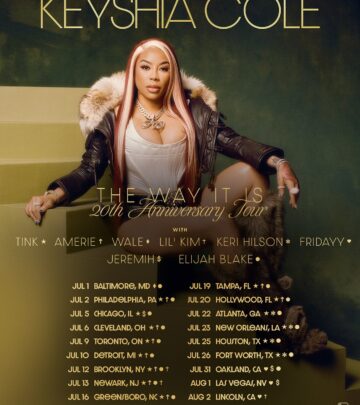 Amerie Joins Keyshia Cole’s July Concert Lineup