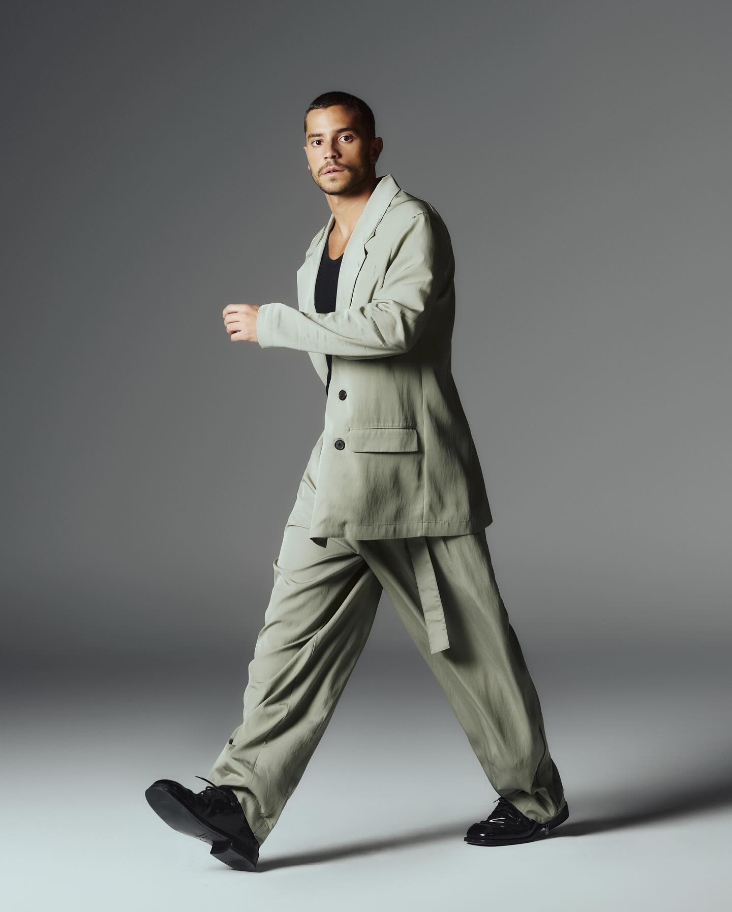 Andre Lamoglia’s Striking Fashion Shoot Unveils Bold Looks