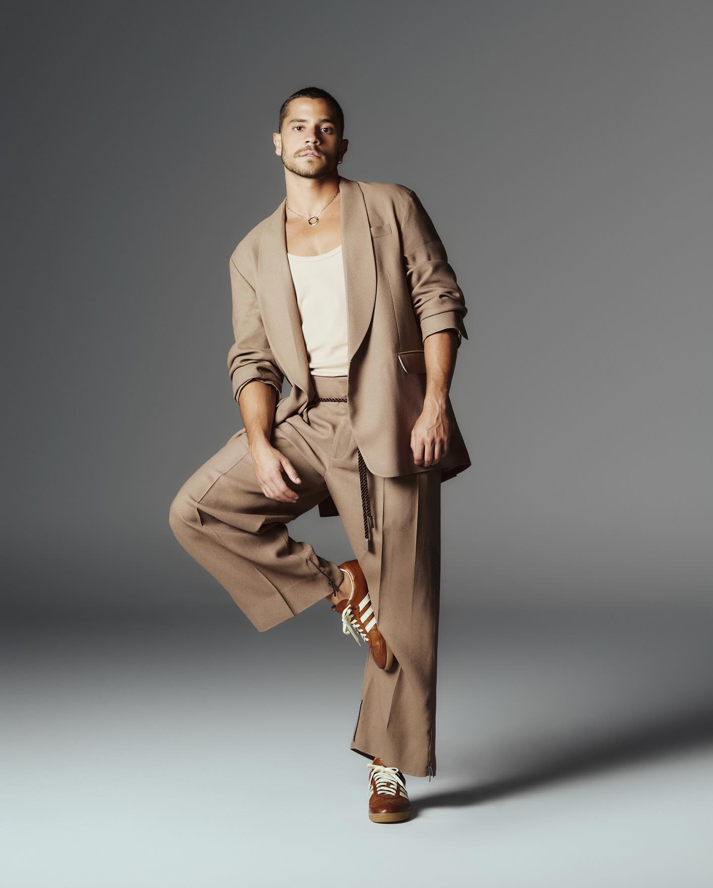 Andre Lamoglia’s Striking Fashion Shoot Unveils Bold Looks