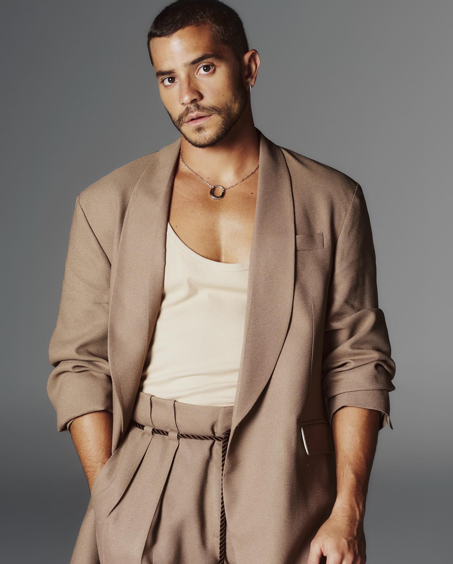 Andre Lamoglia’s Striking Fashion Shoot Unveils Bold Looks
