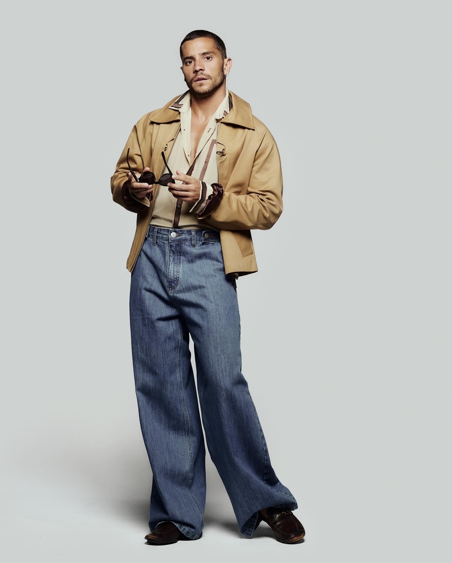 Andre Lamoglia’s Striking Fashion Shoot Unveils Bold Looks