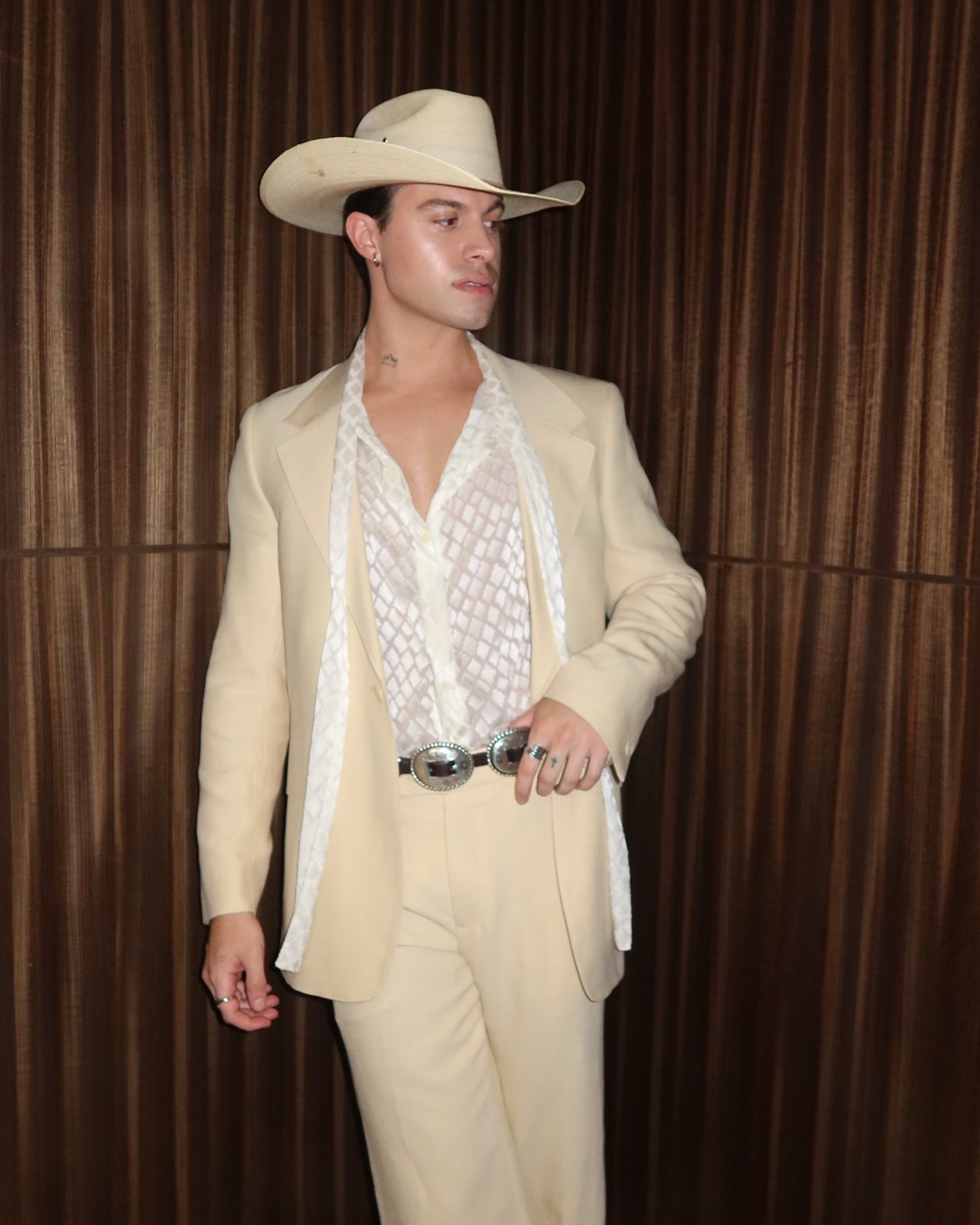 Celebrity Andrew Matarazzo channels cowboy charm and cinematic flair in his latest shoot!!