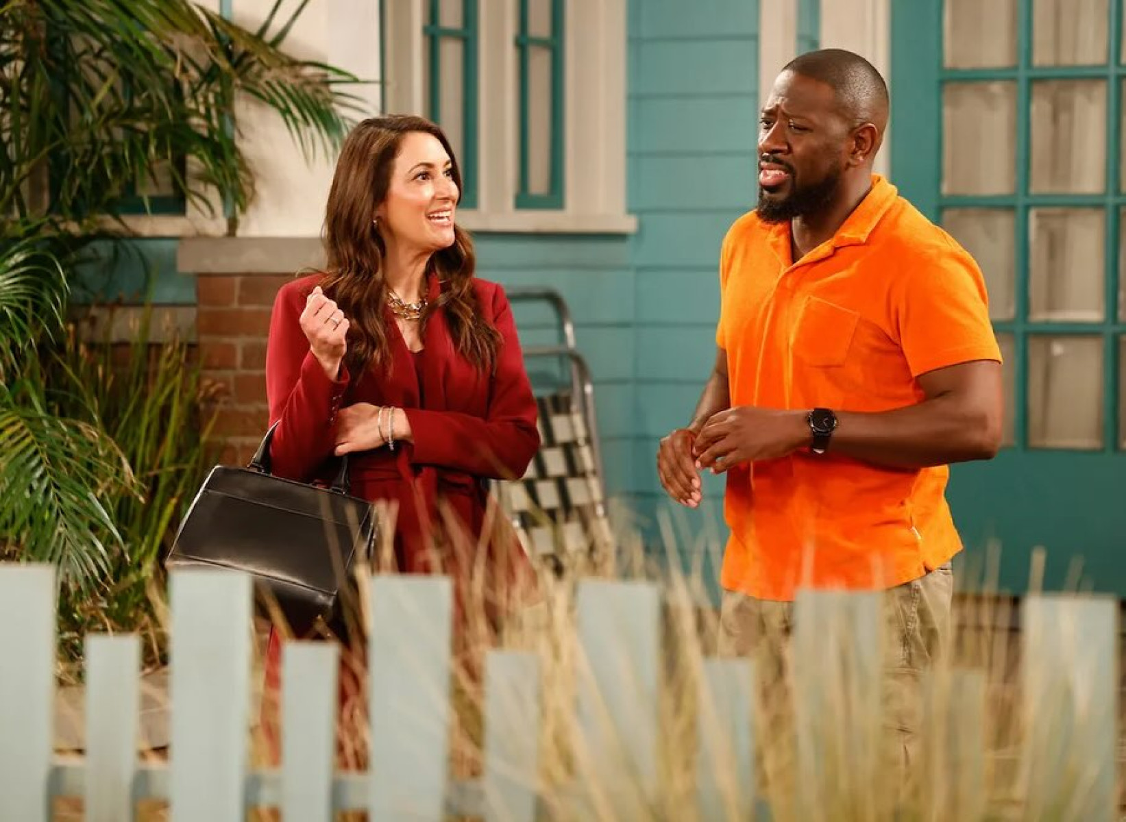 Angelique Cabral Shines In Season Finale Celebration Cabral dazzles in finale BTS, rocking outfit and urging fans to stream on Paramount Plus!!