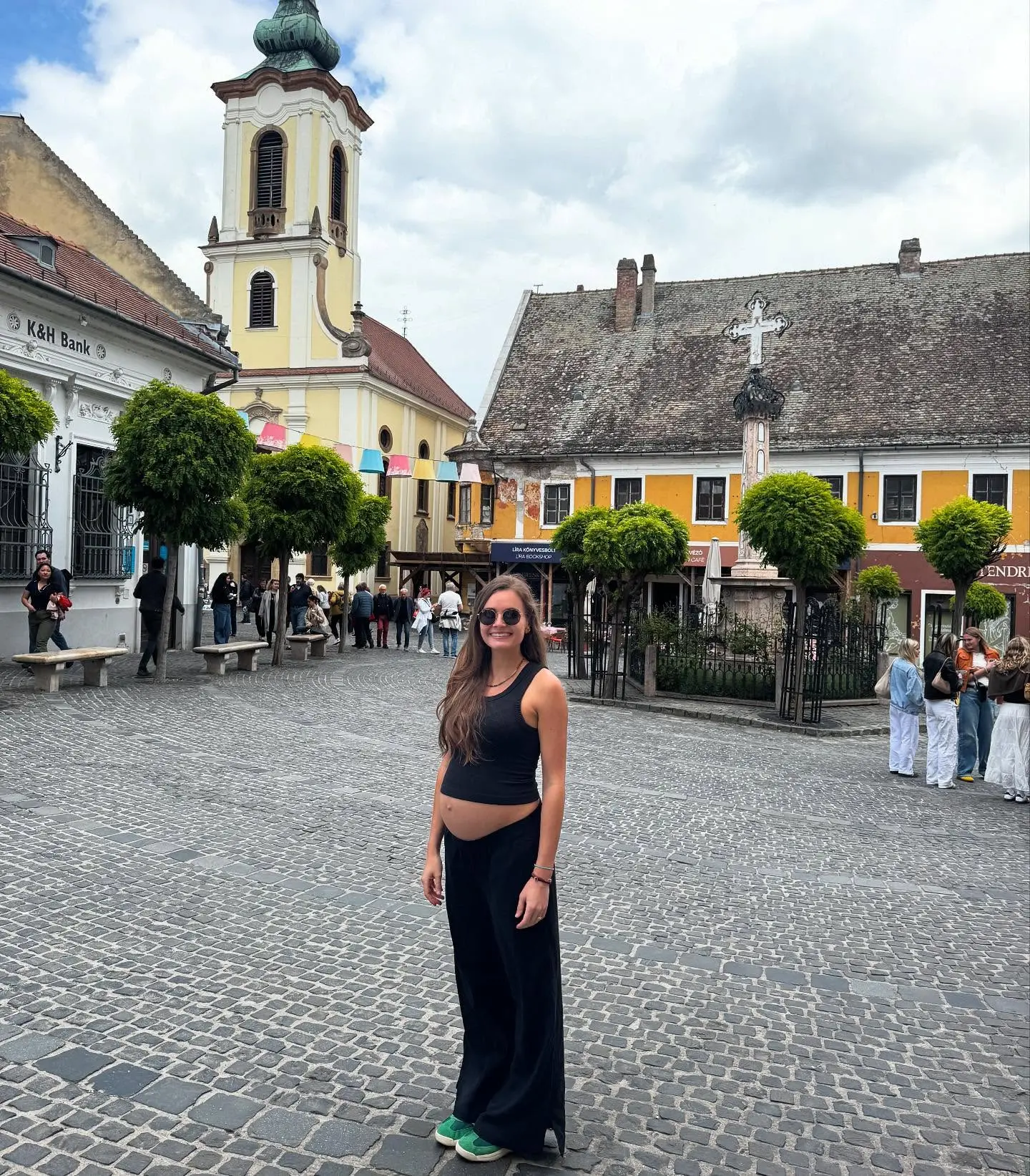 Anna Maiche Bops Around Hungary on Maternity Travel Anna Maiche explores Hungary with her partner as she cherishes upcoming motherhood moments
