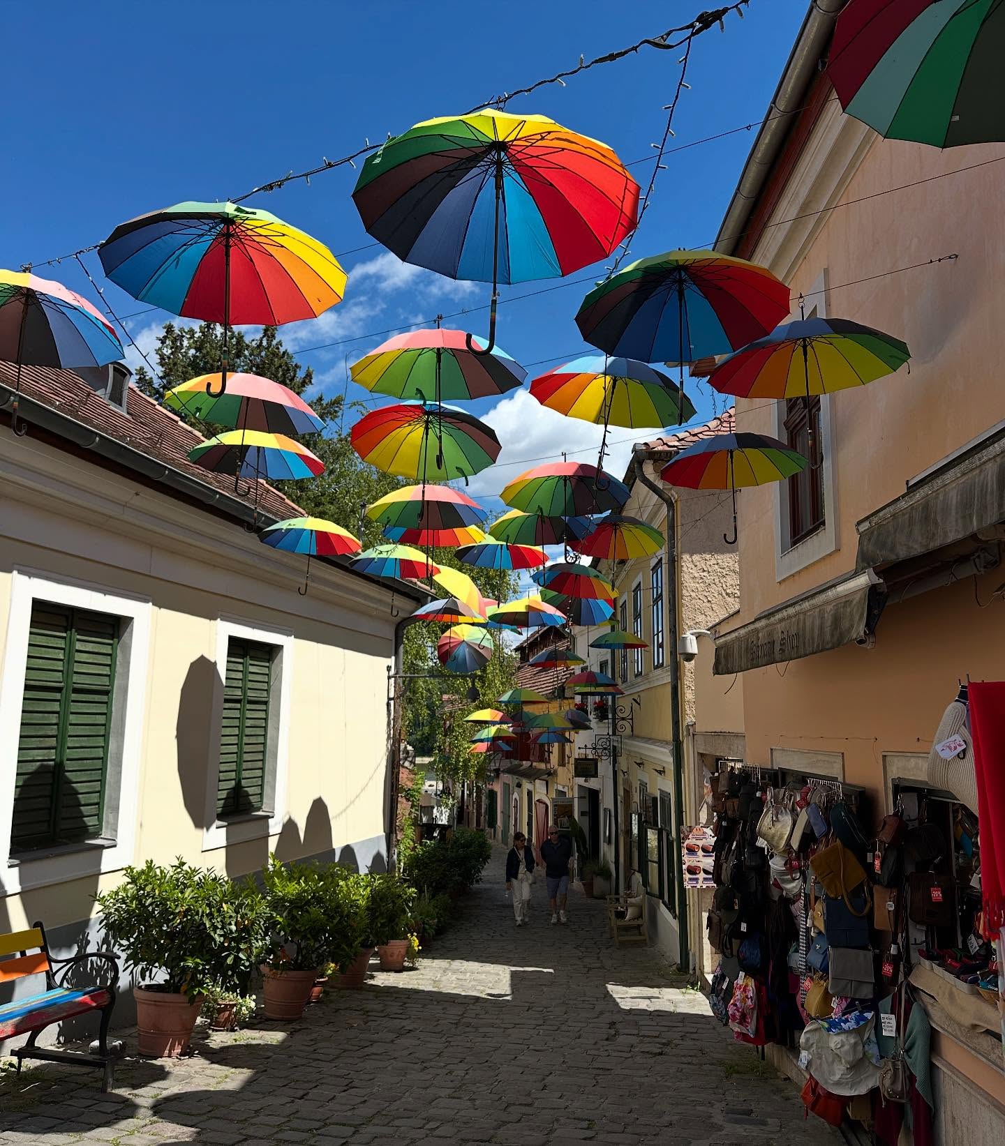 Anna Maiche Bops Around Hungary on Maternity Travel