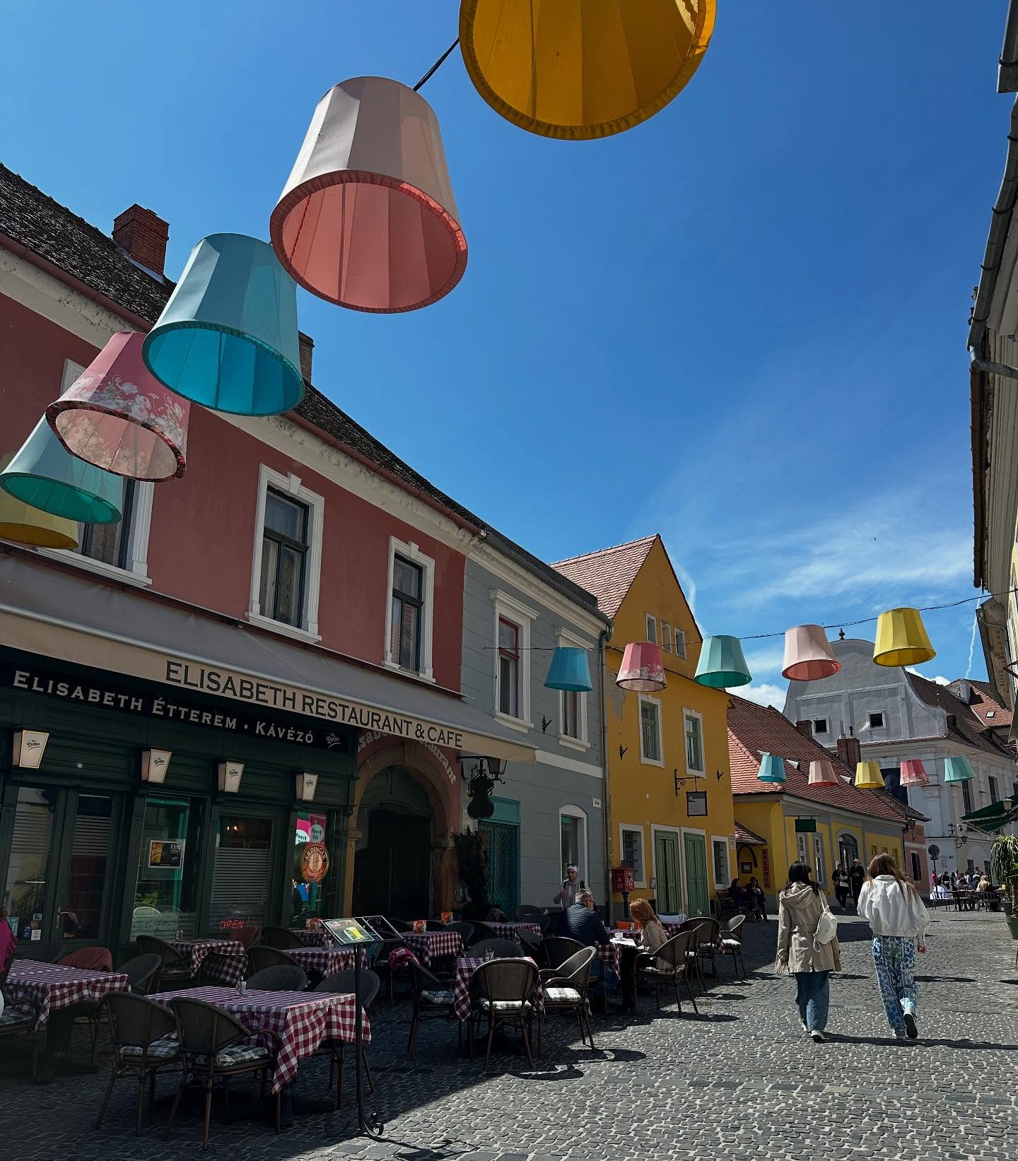 Anna Maiche Bops Around Hungary on Maternity Travel