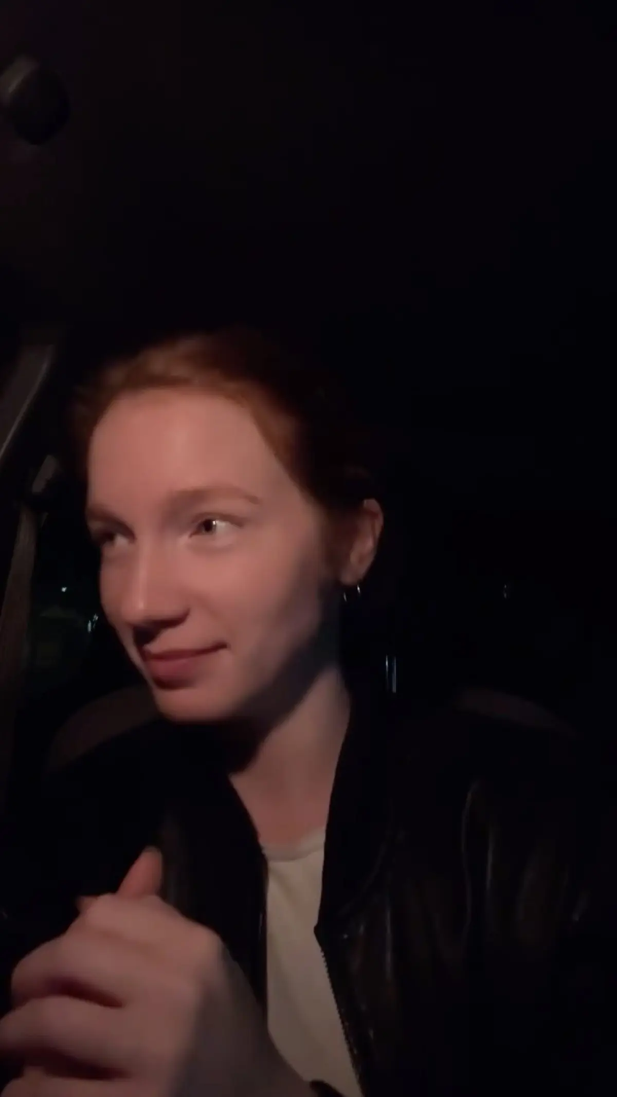 Actress Annalise Basso takes on car-aoke driving lighting up the roads with vibrant energy.