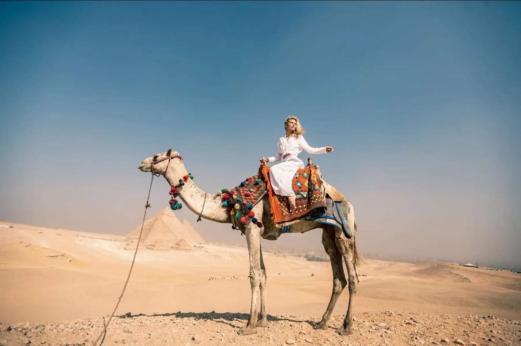 AnnaLynne McCord Embraced In Exotic Egypt Exotic journey meets candid resilience amid ancient sands, where celebrity spirit ignites