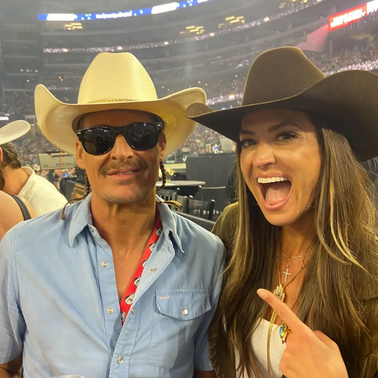 Annie Bosko Captured In Divine Moment With Kid Rock Divine snapshot: Annie Bosko experiences a celestial wink as Kid Rock breezes by Unmissed!