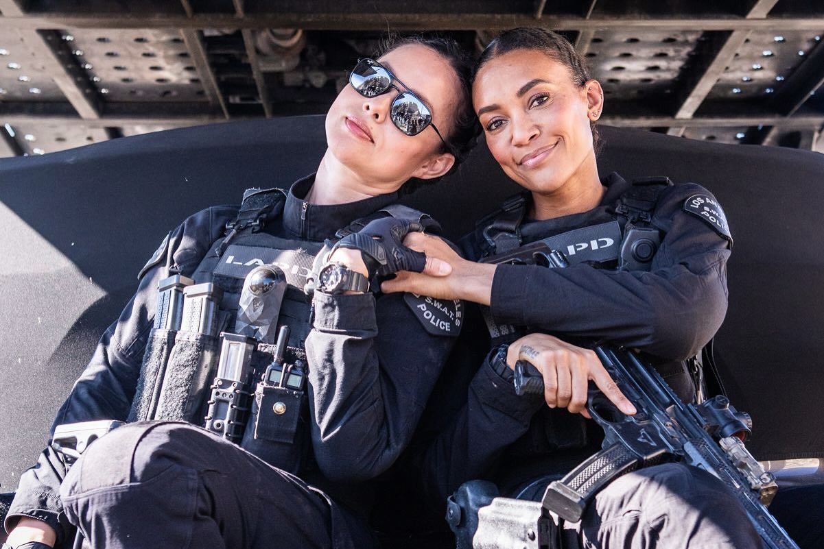 Annie Ilonzeh Promotes S.W.A.T. Finale