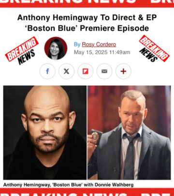 Anthony M. Hemingway Directs Boston Blue Pilot