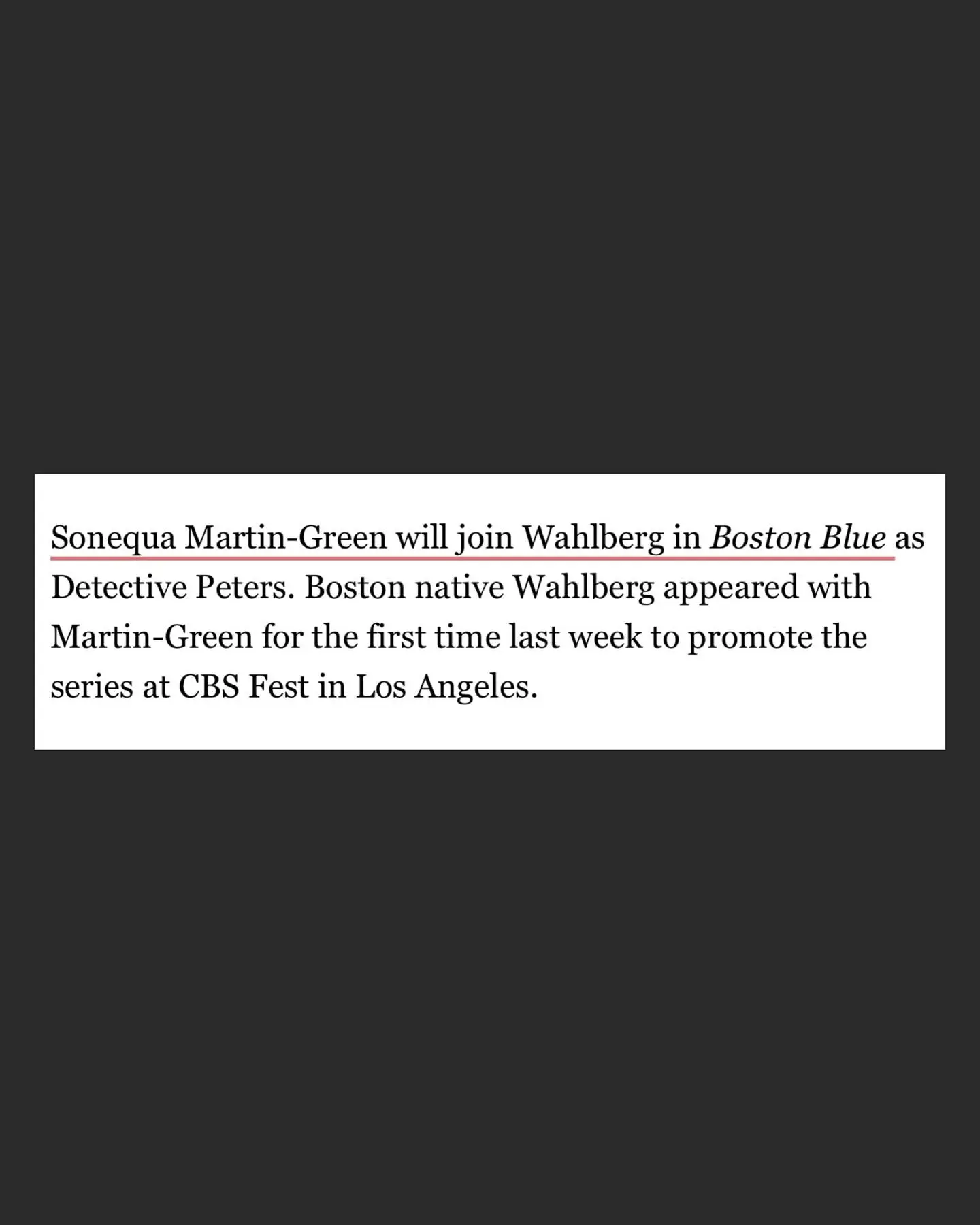 Anthony M. Hemingway Directs Boston Blue Pilot