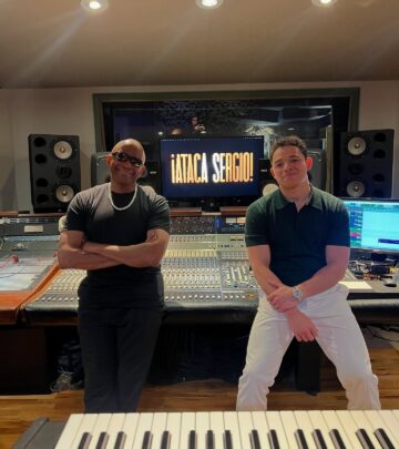 Hamilton star Anthony Ramos partners with Latin music icon Sergio George for salsa track!!