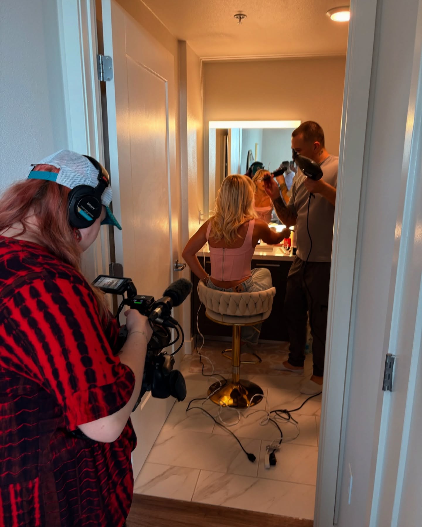 Anuschka van Lent Shares BTS of Galileo Shoot