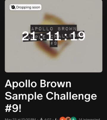 Apollo Brown Preps ABSC #9 Live on Patreon