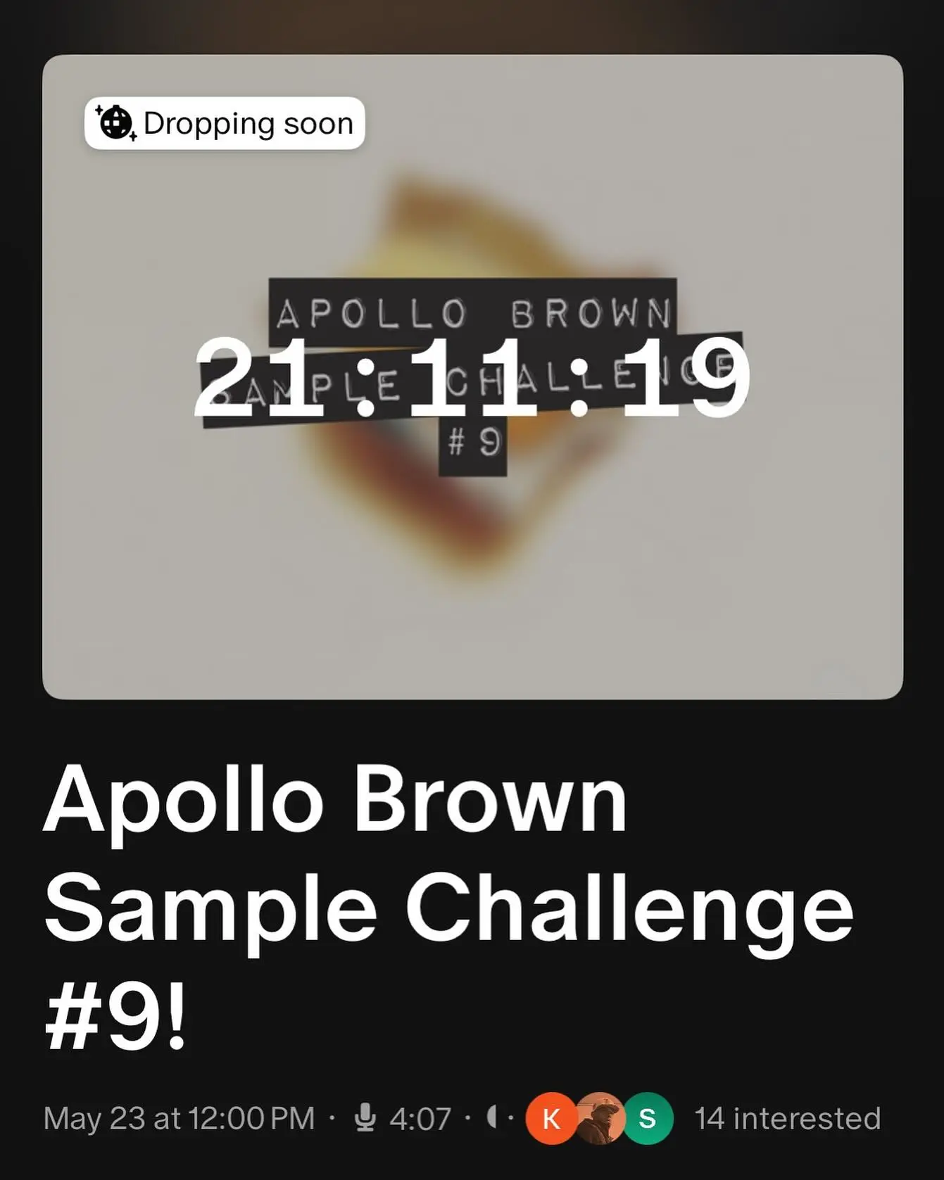 Apollo Brown Preps ABSC #9 Live on Patreon Detroit beatmaker gears up for ninth session, sharing beats, critiques and creative energy