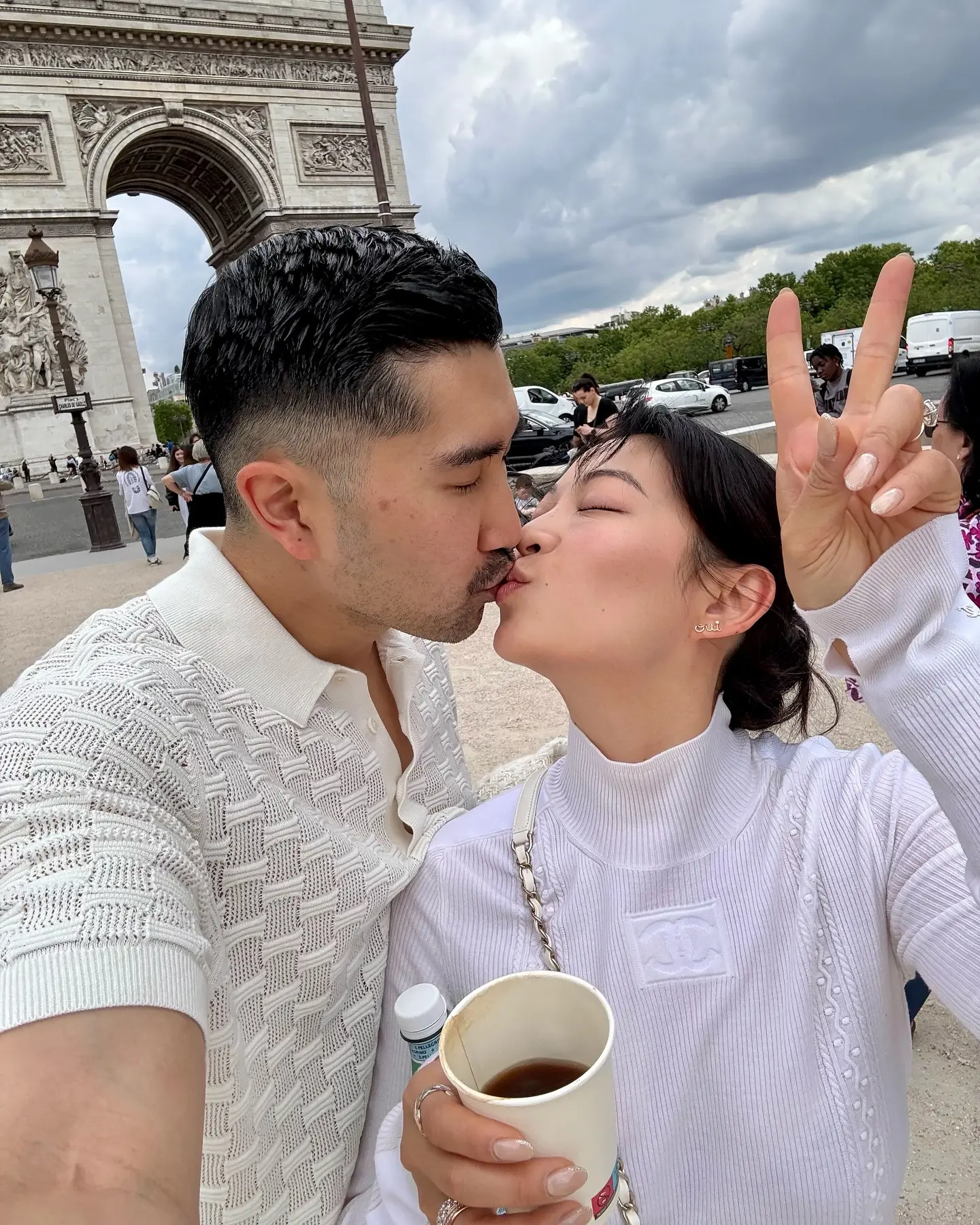 Arden Cho’s Paris Engagement Getaway Romantic Paris nights, dazzling fireworks, chic treats, and a memorable engagement trip.!!