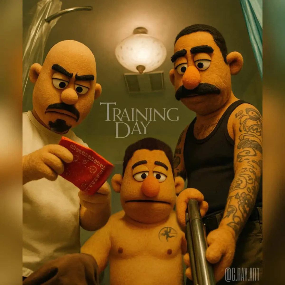 A journey capturing LA's raw grit, blending Training Day memories with iconic star power!!