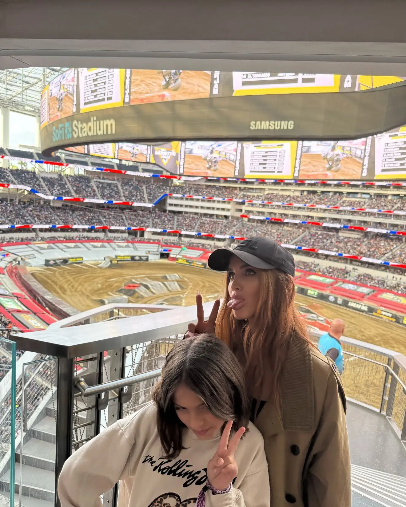 Ashlee Simpson Rocks Monster Jam Show