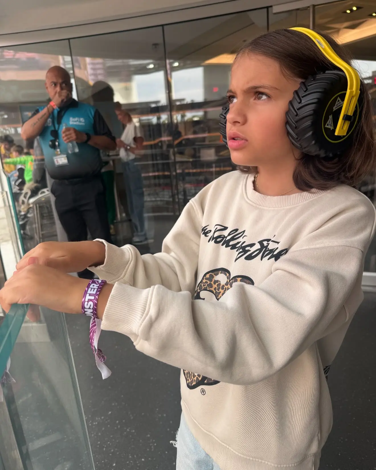 Ashlee Simpson Rocks Monster Jam Show