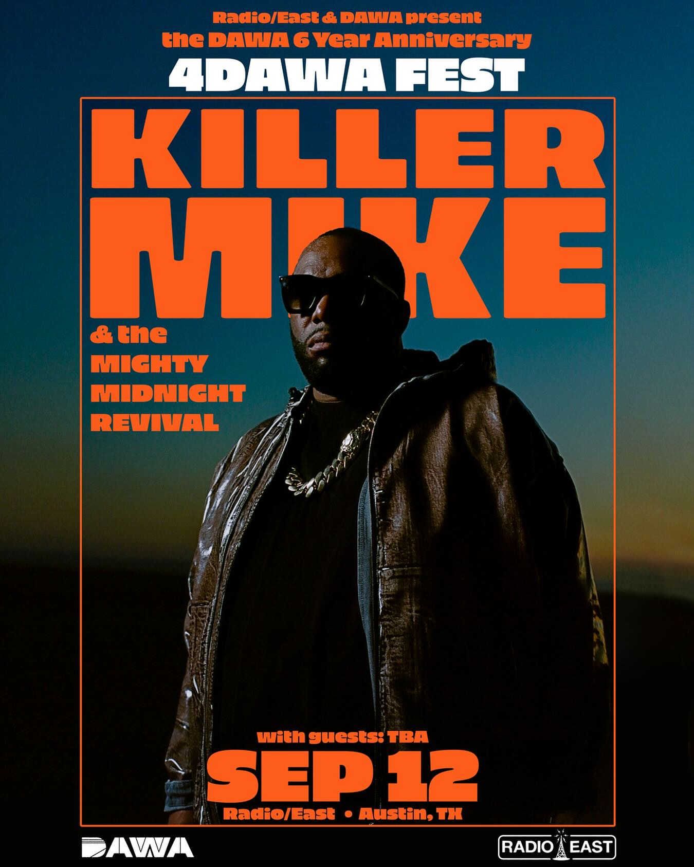 Experience a high-energy show in Austin this September with Killer Mike and Mighty Revival.