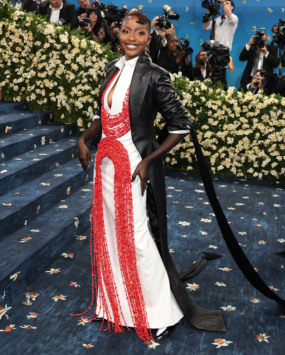 Ayo Edebiri Shines at MET 25 Exhibit With Ferragamo And Cartier