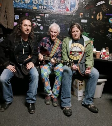 Backstage Vibes: Robby Krieger Preps For Live Show