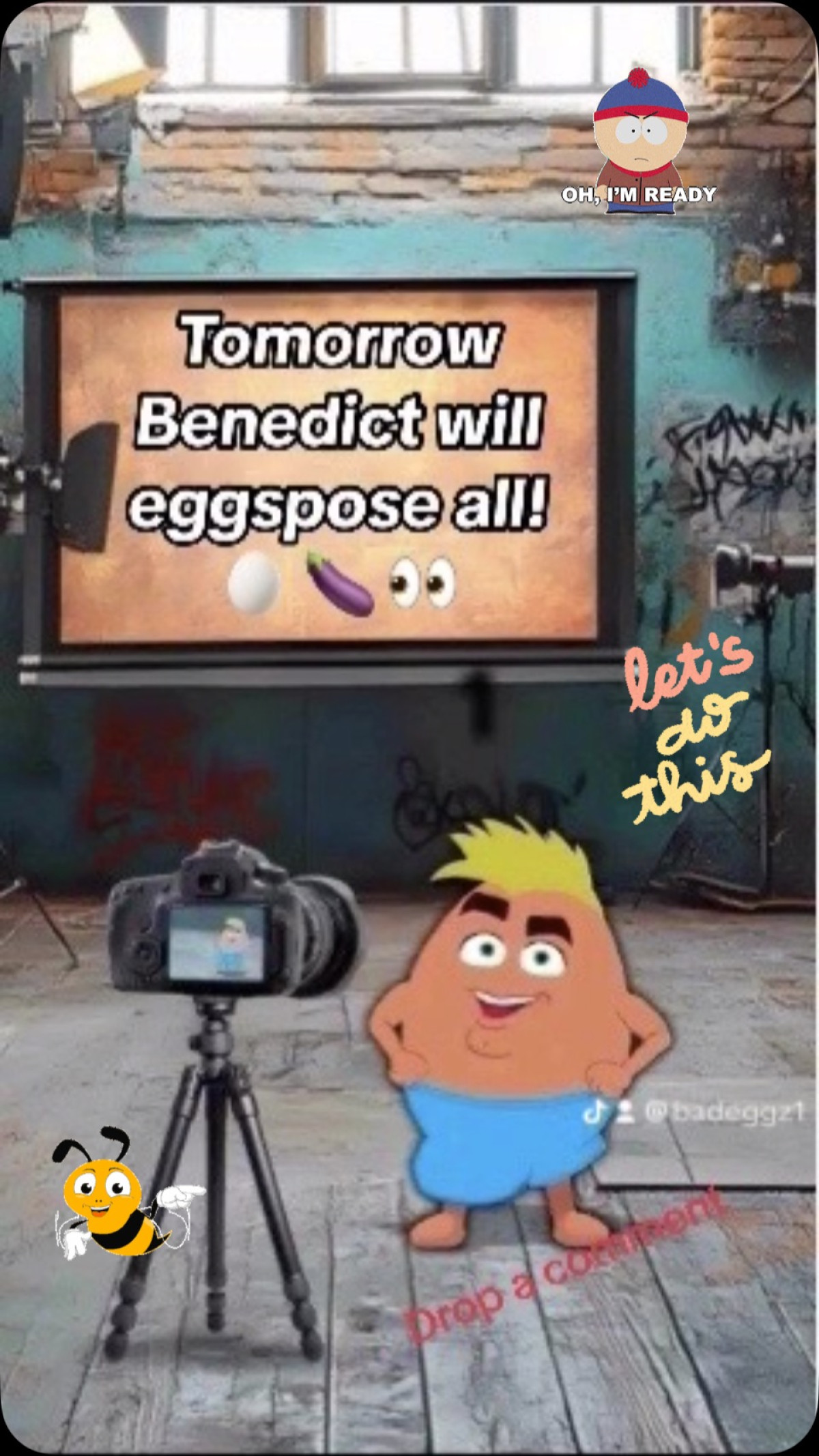 Bad Eggz: N’Egged And Afraid Debuts May 1 NSFW adult cartoon drops May 1 with Yuri Lowenthal’s bold, edgy voice performance today!!