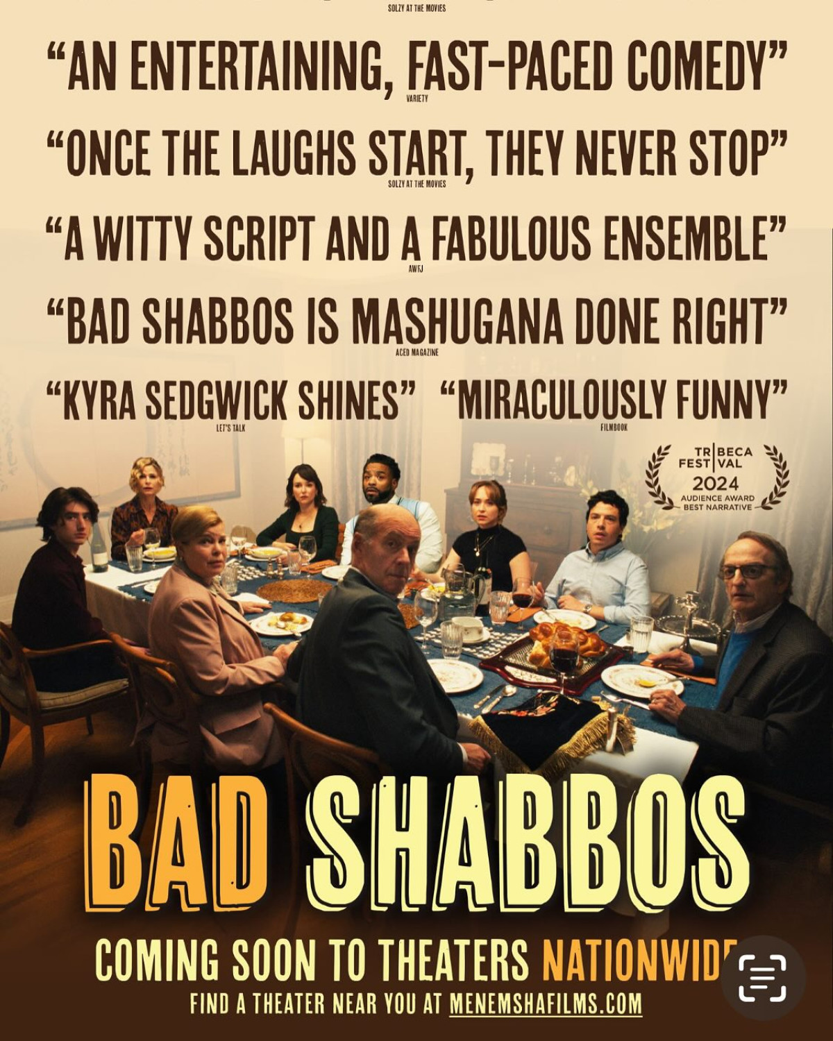 Bad Shabbos Hits Theaters After Tribeca Audience Award Win Tribeca Audience Award winner Bad Shabbos opens May 19 in NYC before rolling out across US