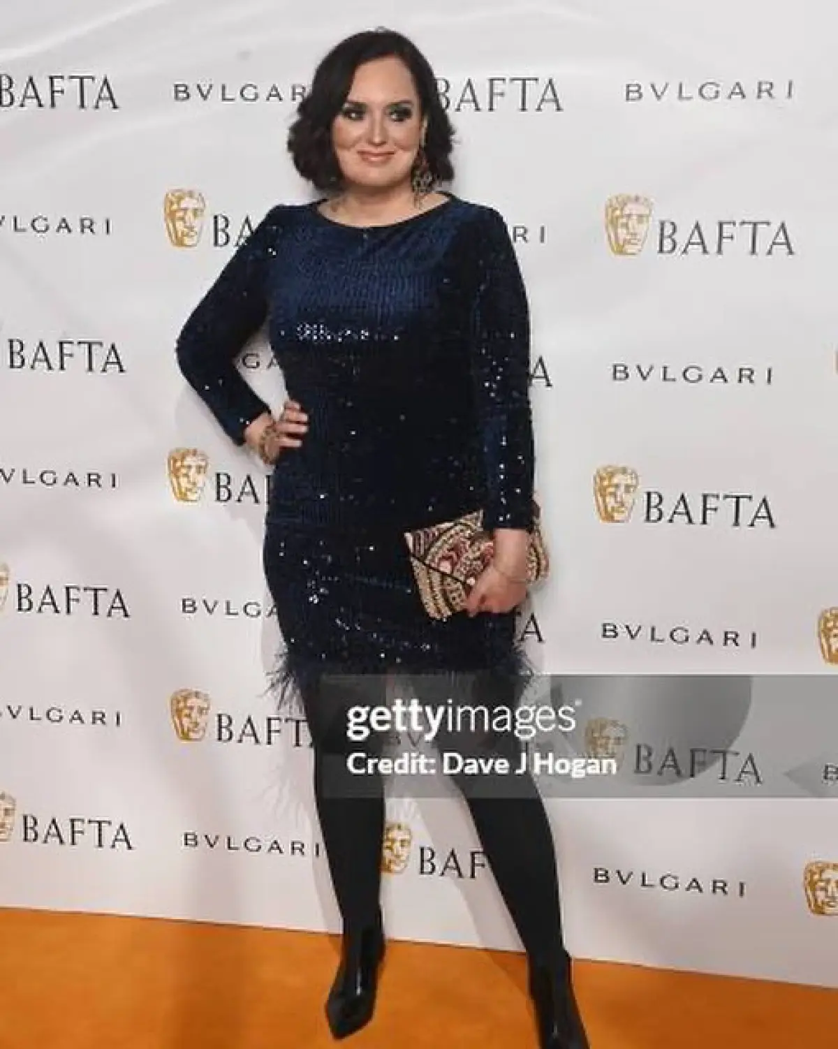 BAFTA Celebrations: Deborah Frances-White Shines Frances-White at BAFTAs: saluting nominated friends with chic Carlazampatti style & grace!!