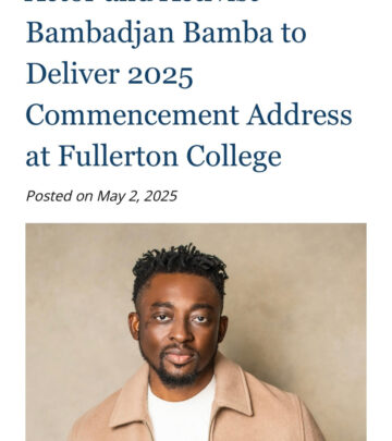 From ESL student to graduation speaker, he recalls his passion and fires up the class boldly