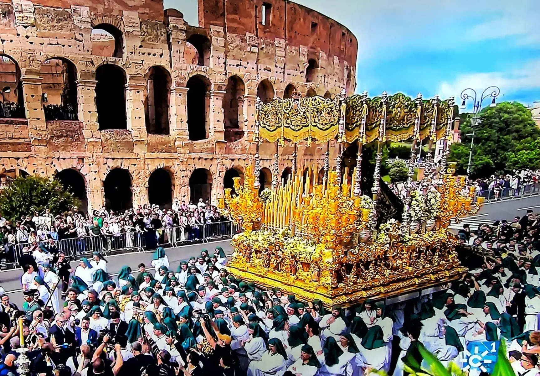 Banderas Salutes Brotherhood In Rome Parade Honoring a decade of camaraderie with a vibrant parade along historic Rome’s boulevards!!!