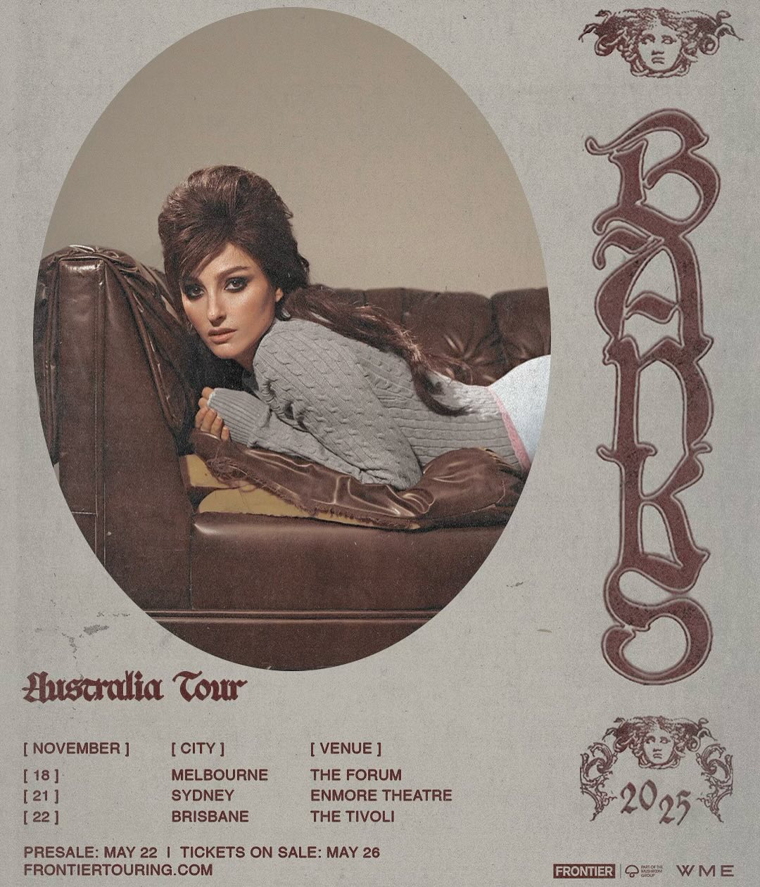 Banks Announces Off With Her Head Tour 2025